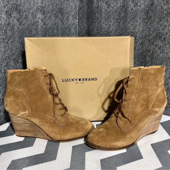 Lucky Brand Suede Boots - Picture 14 of 16